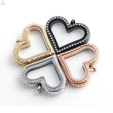Wholesale stylish heart shaped charm locket pendant necklace jewelry